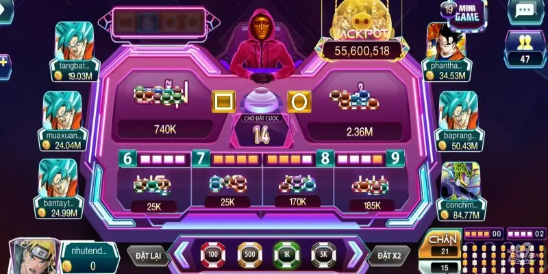 Giao diện đẹp mắt và dealer cực chất của trò chơi